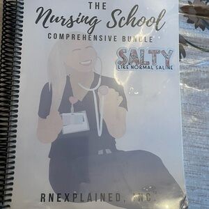 Nursing School Comprehensive Bundle Book. Price is Firm, no offer.